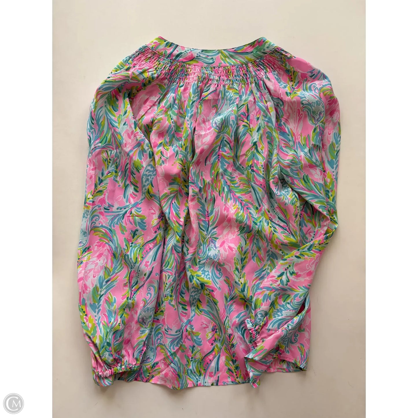 Blouse Designer By Lilly Pulitzer In Multi-colored, Size: Xs