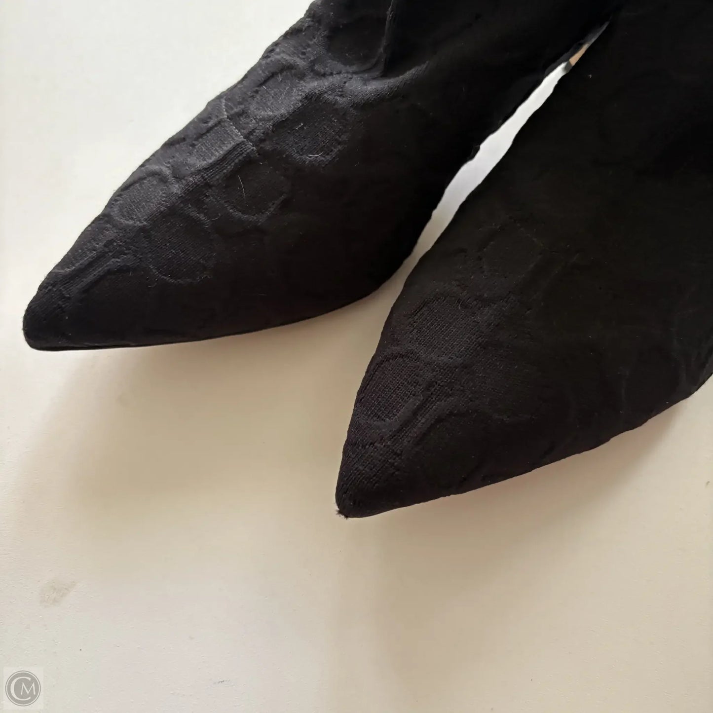 Boots Designer By Coach In Black, Size: 8.5
