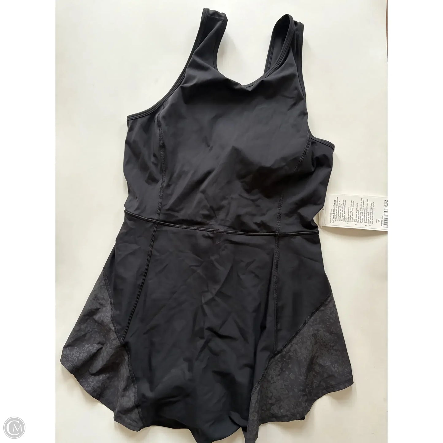 Athletic Dress By Lululemon In Black, Size: 8