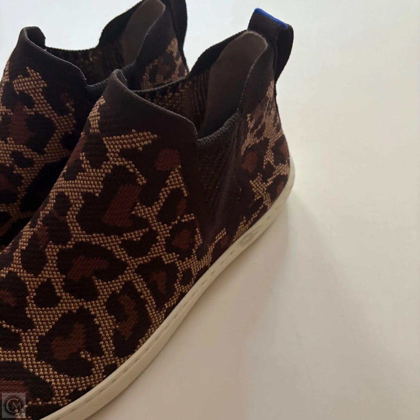 Boots Ankle Flats By Rothys In Animal Print, Size: 9.5