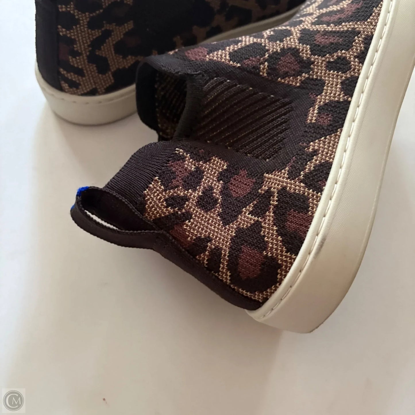 Boots Ankle Flats By Rothys In Animal Print, Size: 9.5