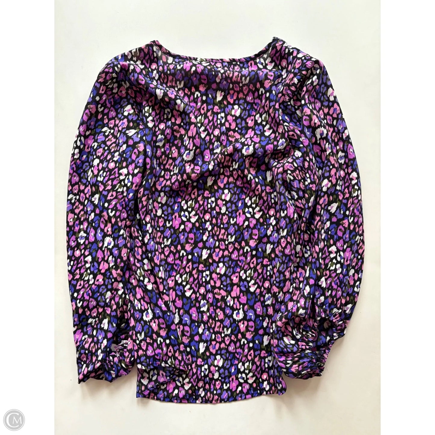 Blouse Long Sleeve By Jodifl In Multi-colored, Size: S