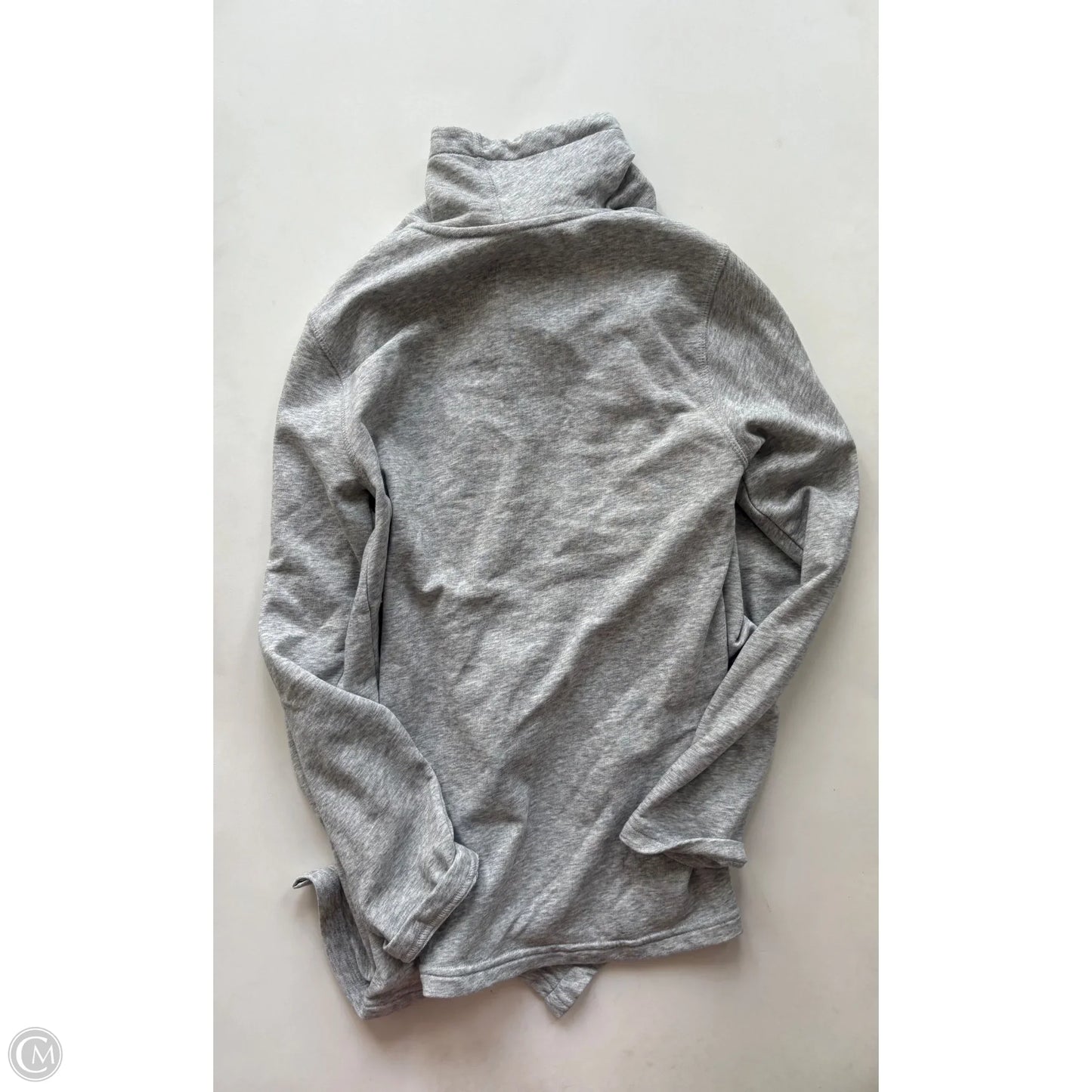Sweatshirt Hoodie By Old Navy In Grey, Size: M