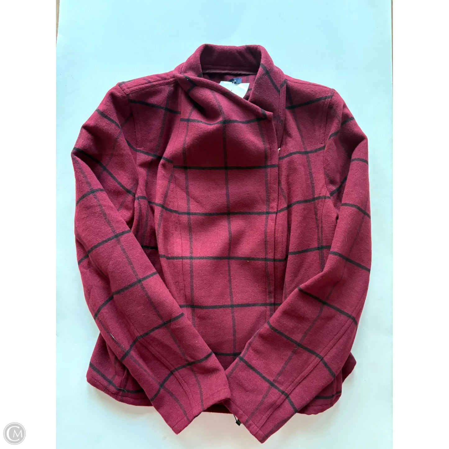 Jacket Other By Tommy Hilfiger In Plaid Pattern, Size: Xl