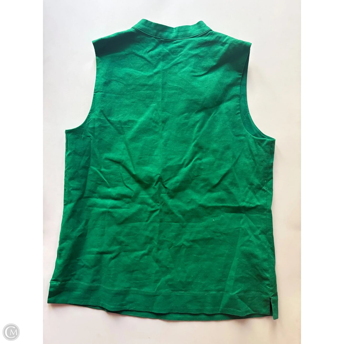 Top Sleeveless By Preston And New York In Green, Size: M