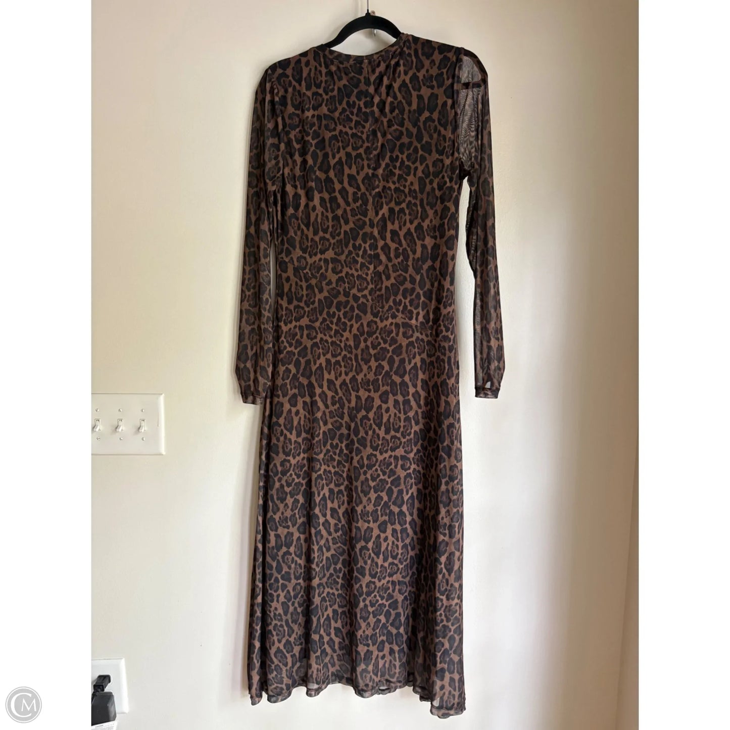 Dress Casual Maxi By Rachel Zoe In Animal Print, Size: L