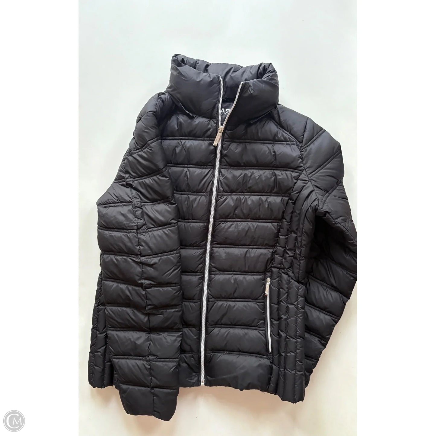Coat Designer By Michael Kors In Black, Size: M