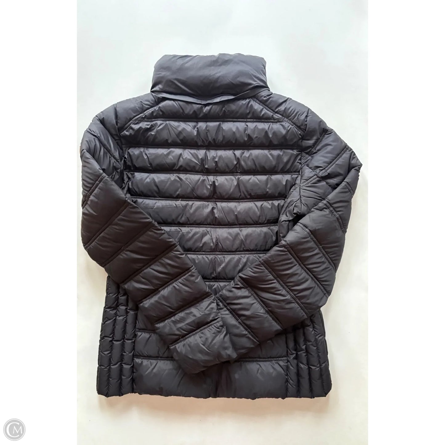 Coat Designer By Michael Kors In Black, Size: M