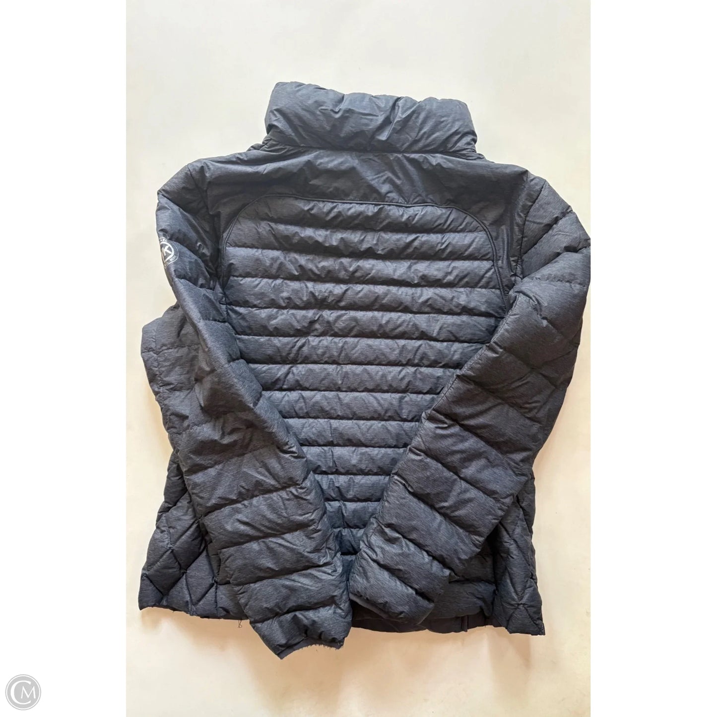 Coat Designer By Michael Kors In Blue, Size: L