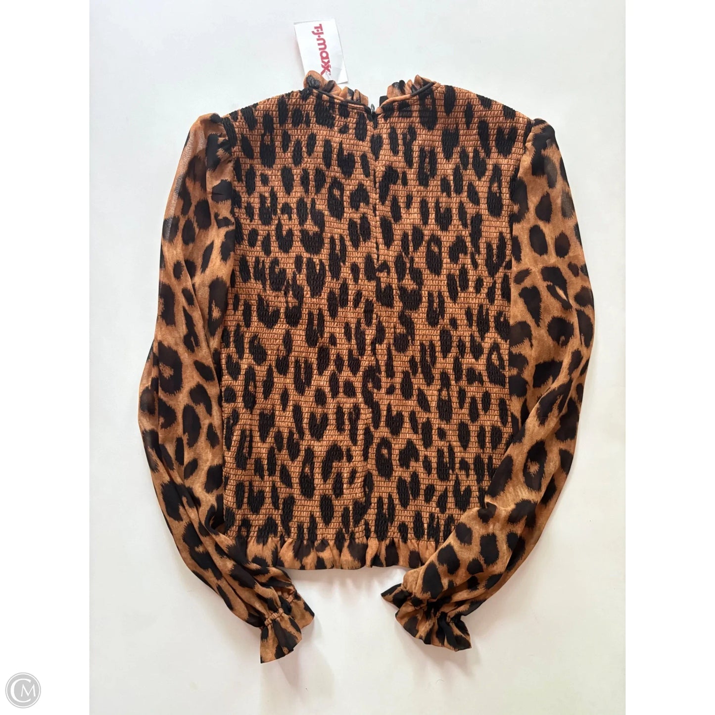 Blouse Designer By Jason Wu In Animal Print, Size: Xs