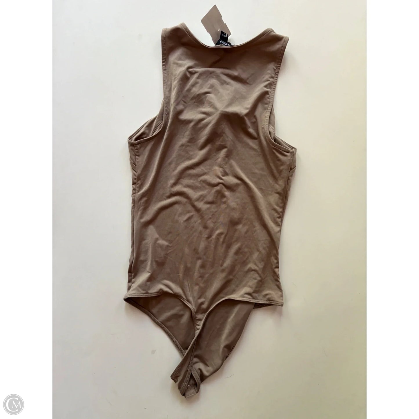 Bodysuit By Express In Taupe, Size: Xs