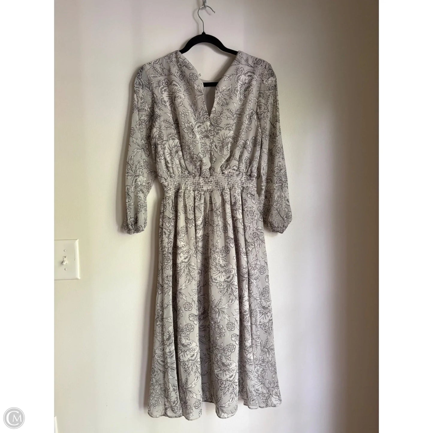 Dress Work By Banana Republic In Grey, Size: Xs