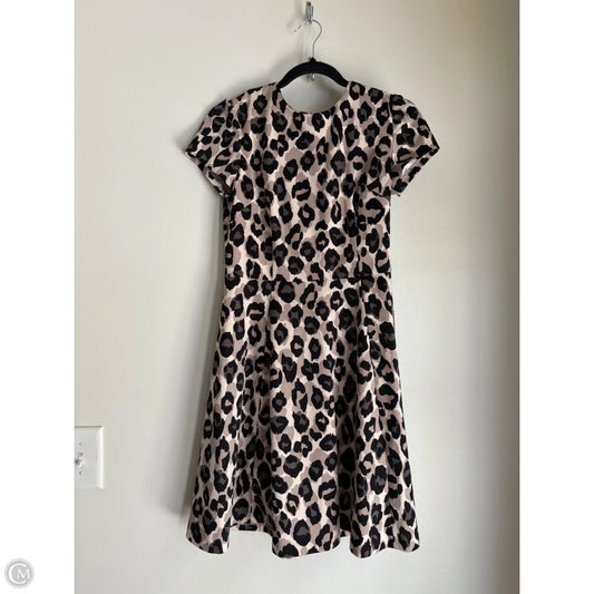 Dress Work By Eliza J In Animal Print, Size: Xs