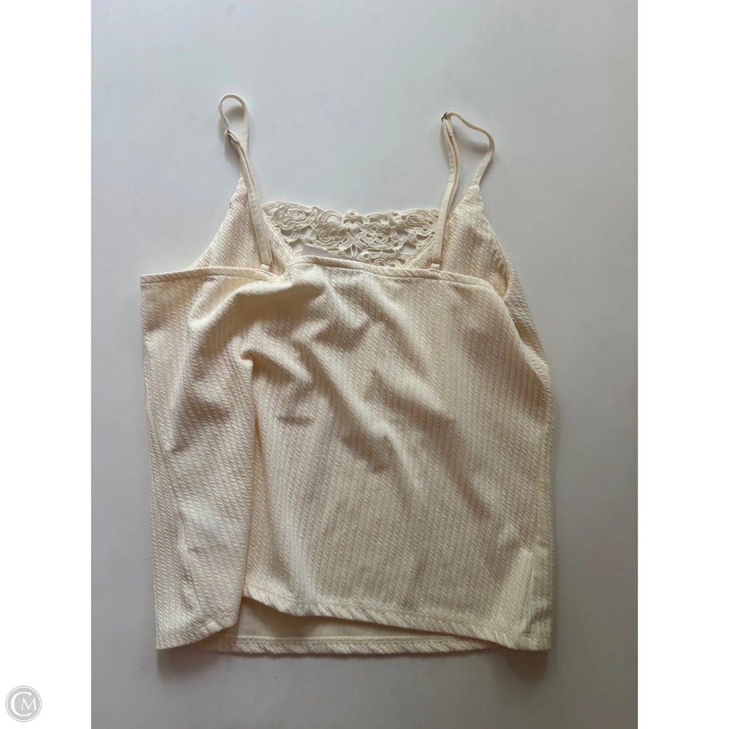Tank Top By Shyanne In Cream, Size: L