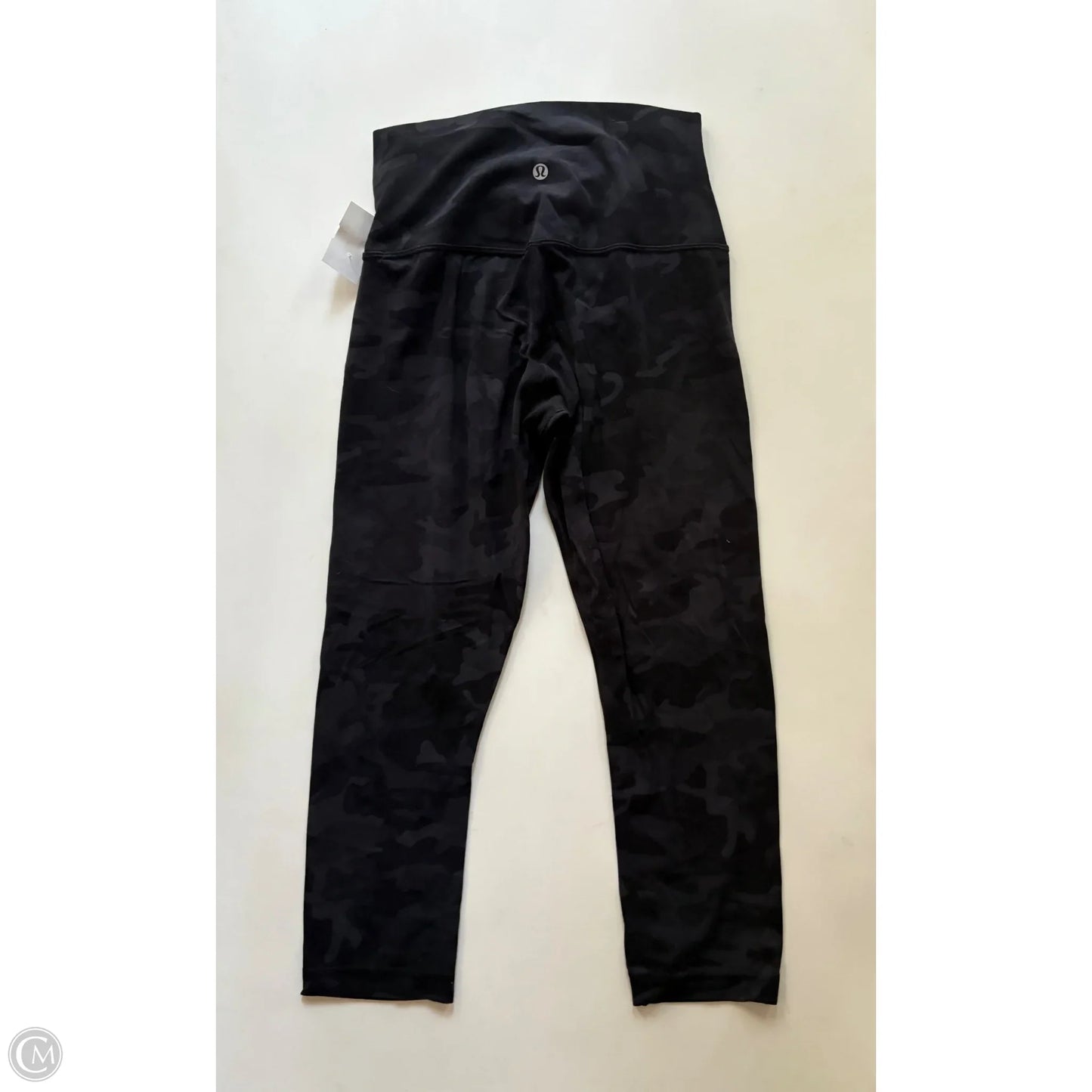 Athletic Leggings By Lululemon In Camouflage Print, Size: M