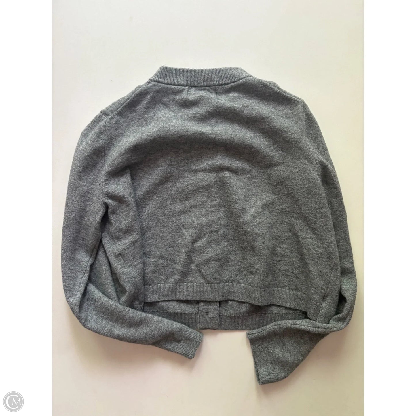 Sweater Cardigan By Jessica Simpson In Grey, Size: S