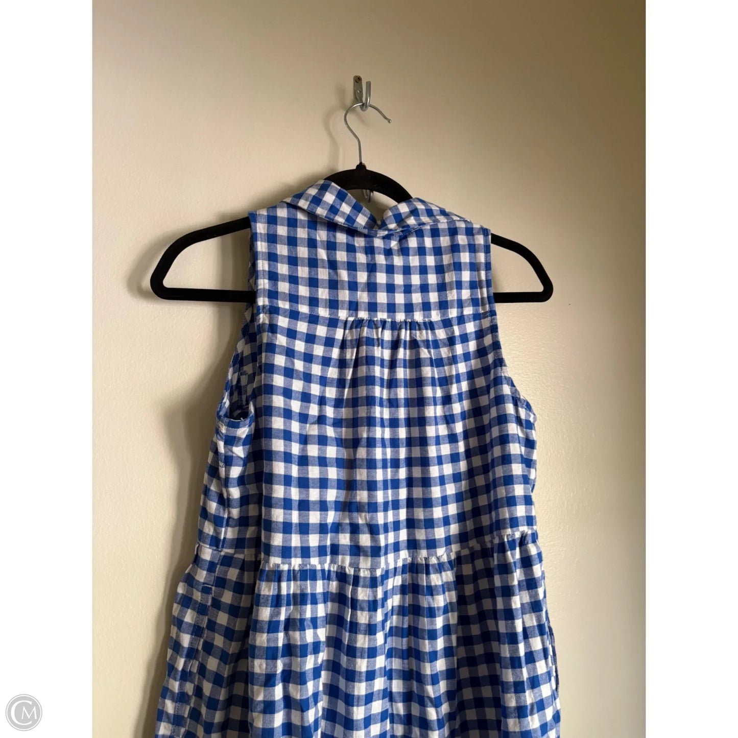 Dress Casual Midi By Crown And Ivy In Checkered Pattern, Size: Xs
