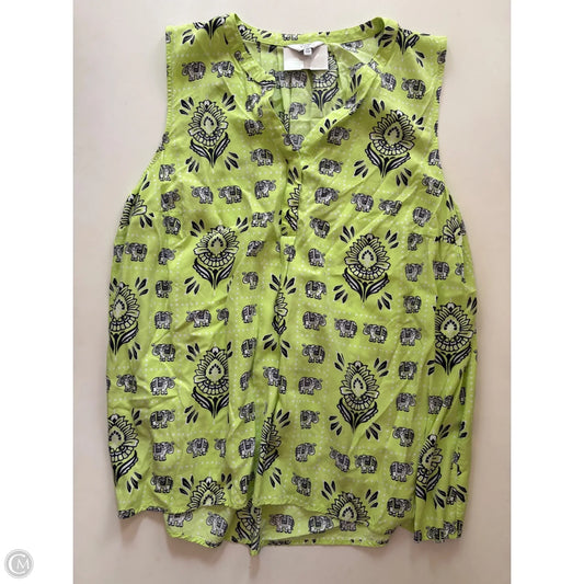 Top Sleeveless By Crown And Ivy In Green, Size: 2x