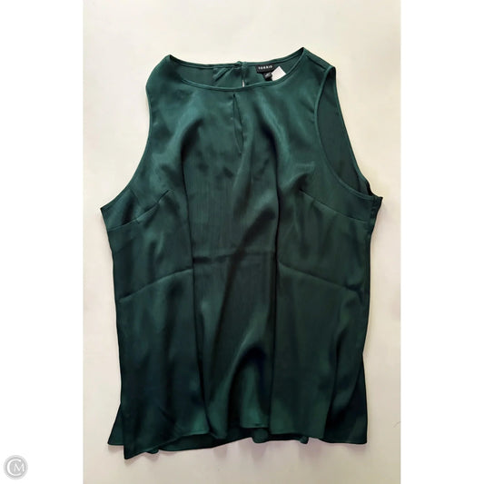 Blouse Sleeveless By Torrid In Green, Size: 2x