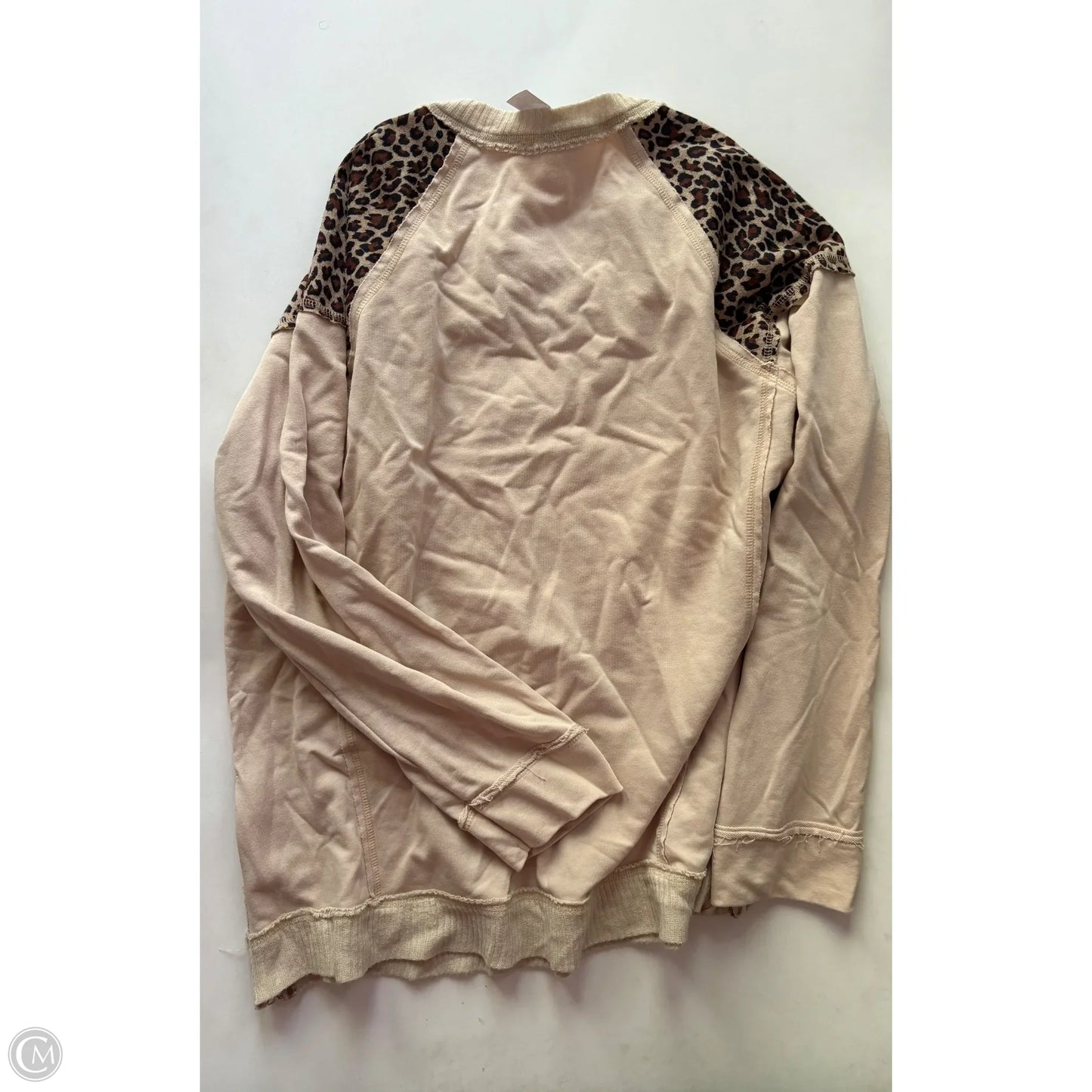 Sweatshirt Crewneck By Umgee In Animal Print, Size: 1x