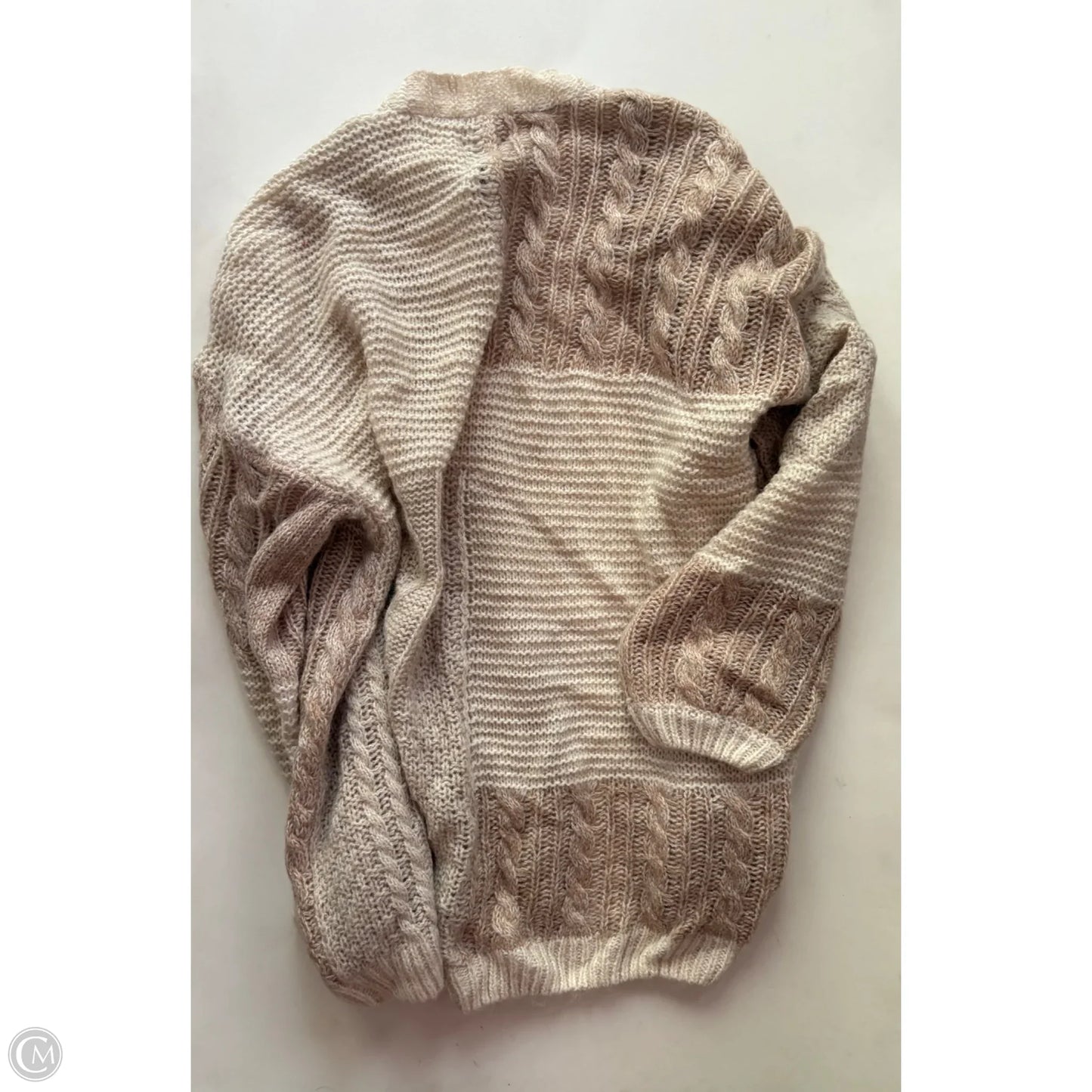 Sweater Cardigan By Abercrombie And Fitch In Tan, Size: Xl