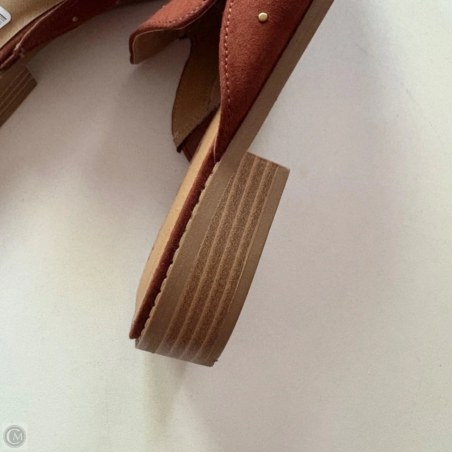 Shoes Flats By Wonderly In Brown, Size: 8.5