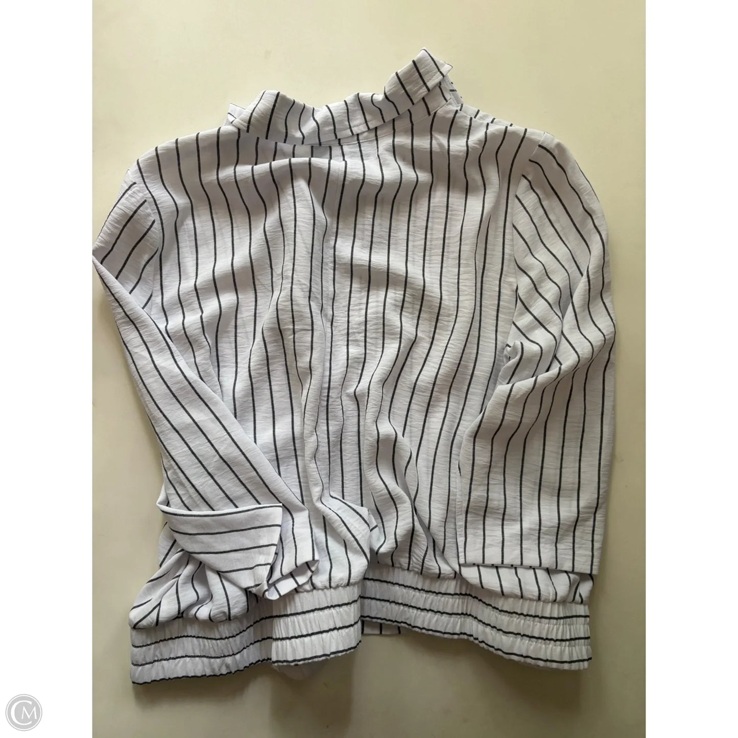 Blazer By NYCC In Striped Pattern, Size: 1x