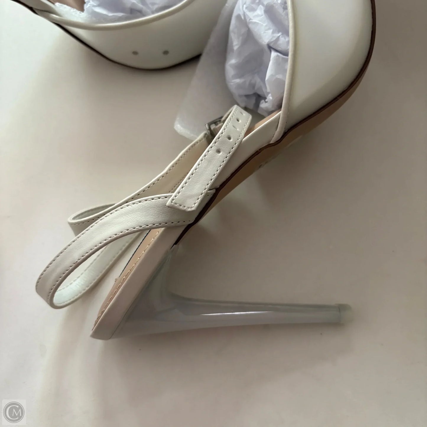 Shoes Heels Kitten By Steve Madden In Cream, Size: 11