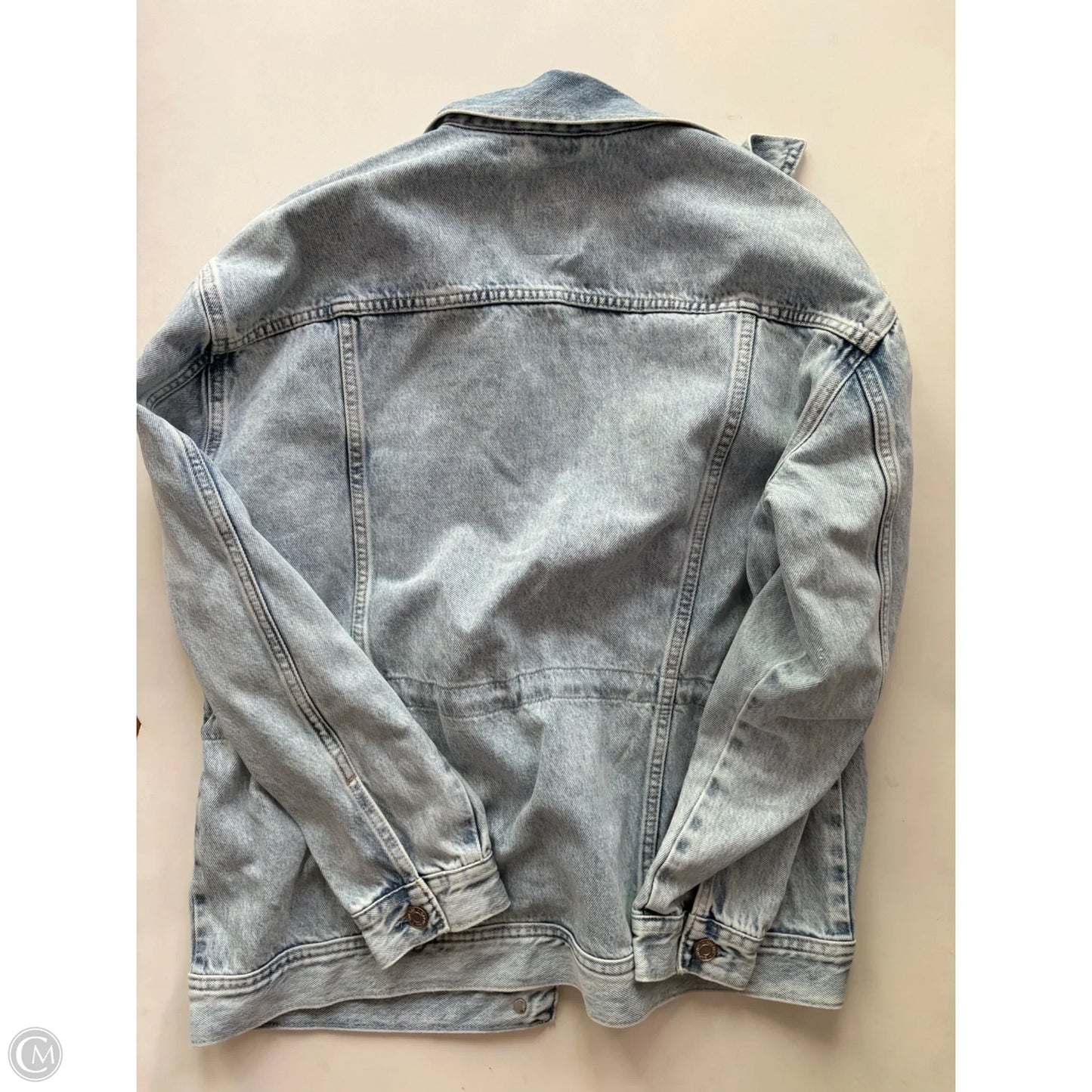 Jacket Denim By Gap In Blue, Size: S