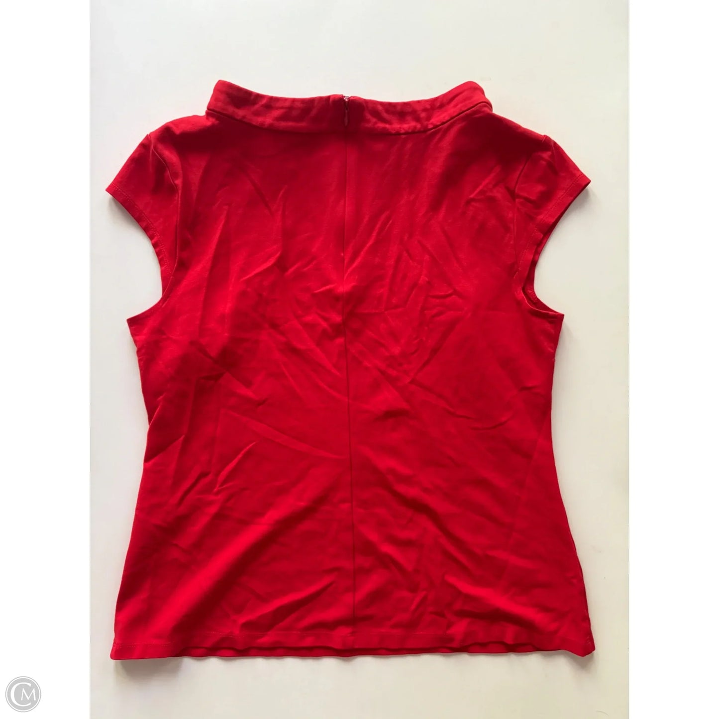 Top Sleeveless By New York And Co In Red, Size: M
