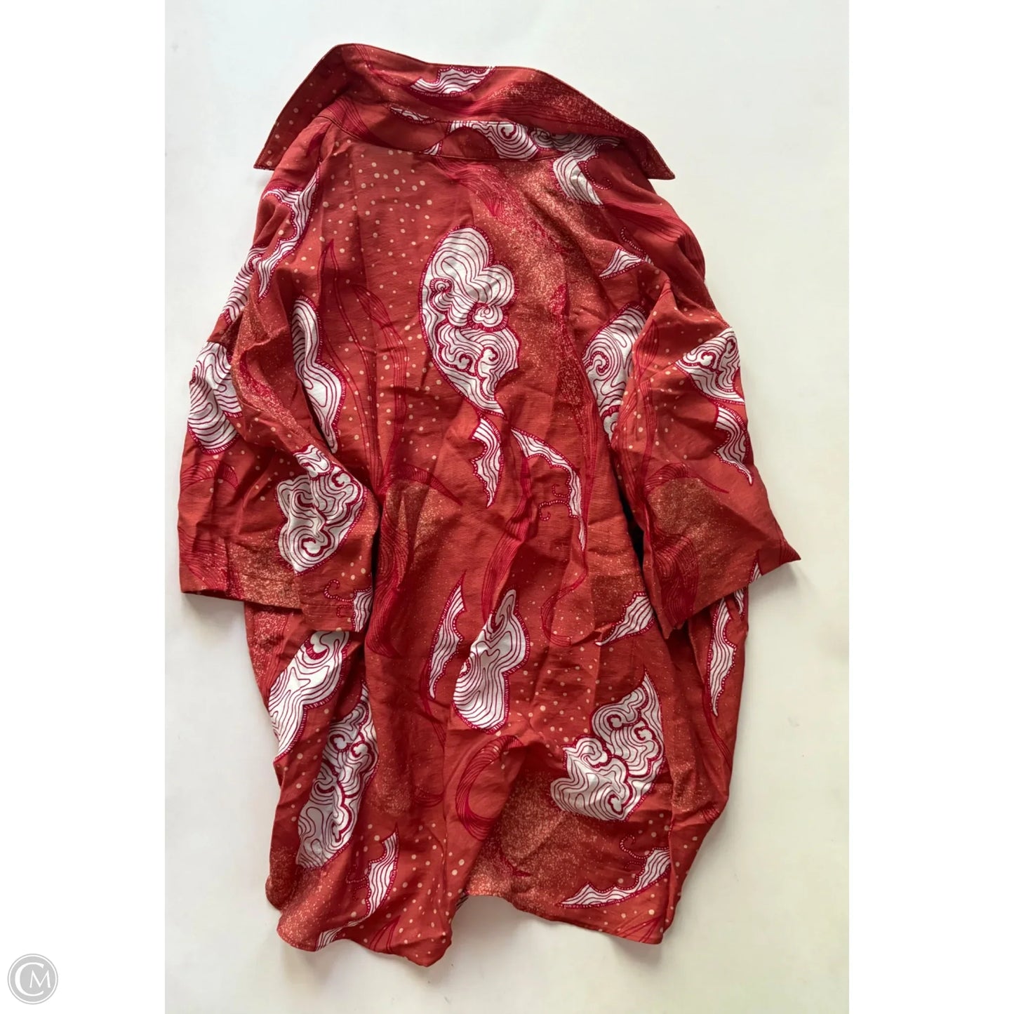 Top Short Sleeve By Rachel Zoe In Orange, Size: L