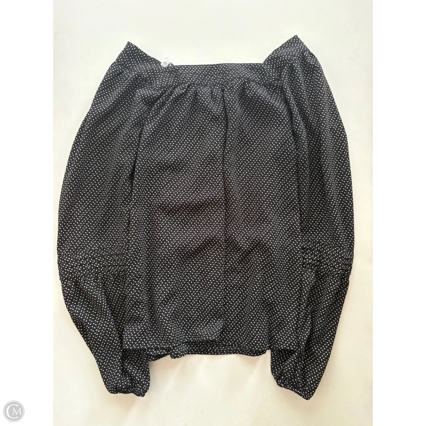 Blouse Long Sleeve By Lc Lauren Conrad In Black, Size: M