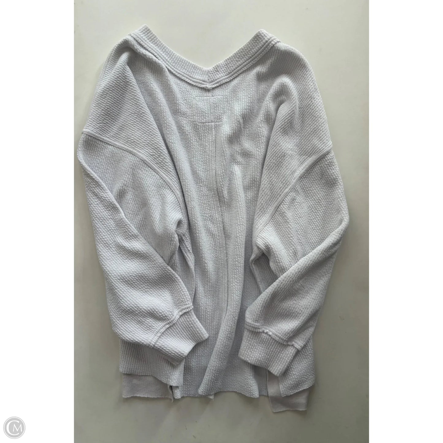Sweatshirt Crewneck By Aerie In White, Size: 2x