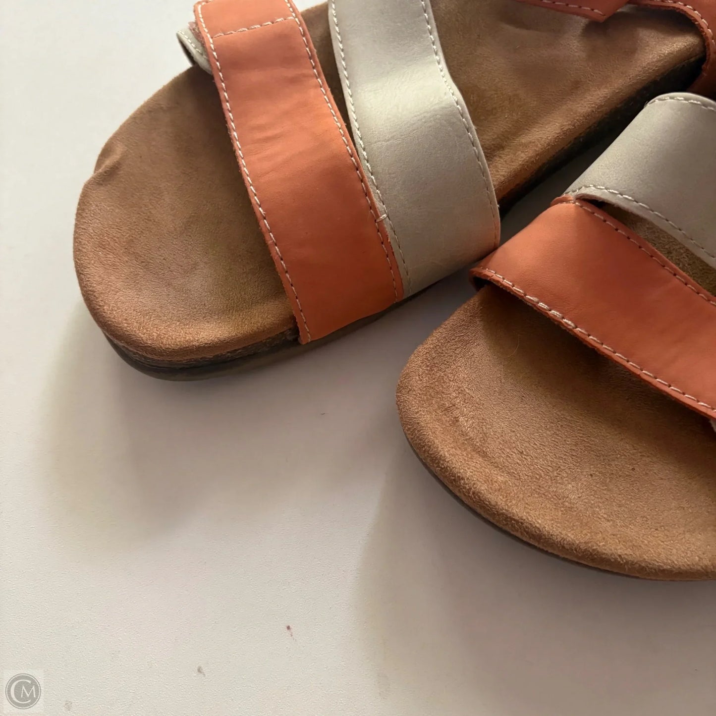 Sandals Flats By Earth Origins In Orange, Size: 11
