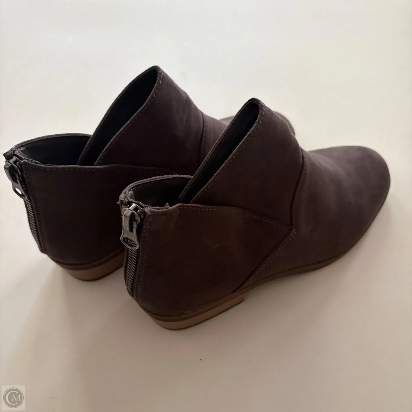 Boots Ankle Flats By Dolcetta In Brown, Size: 7