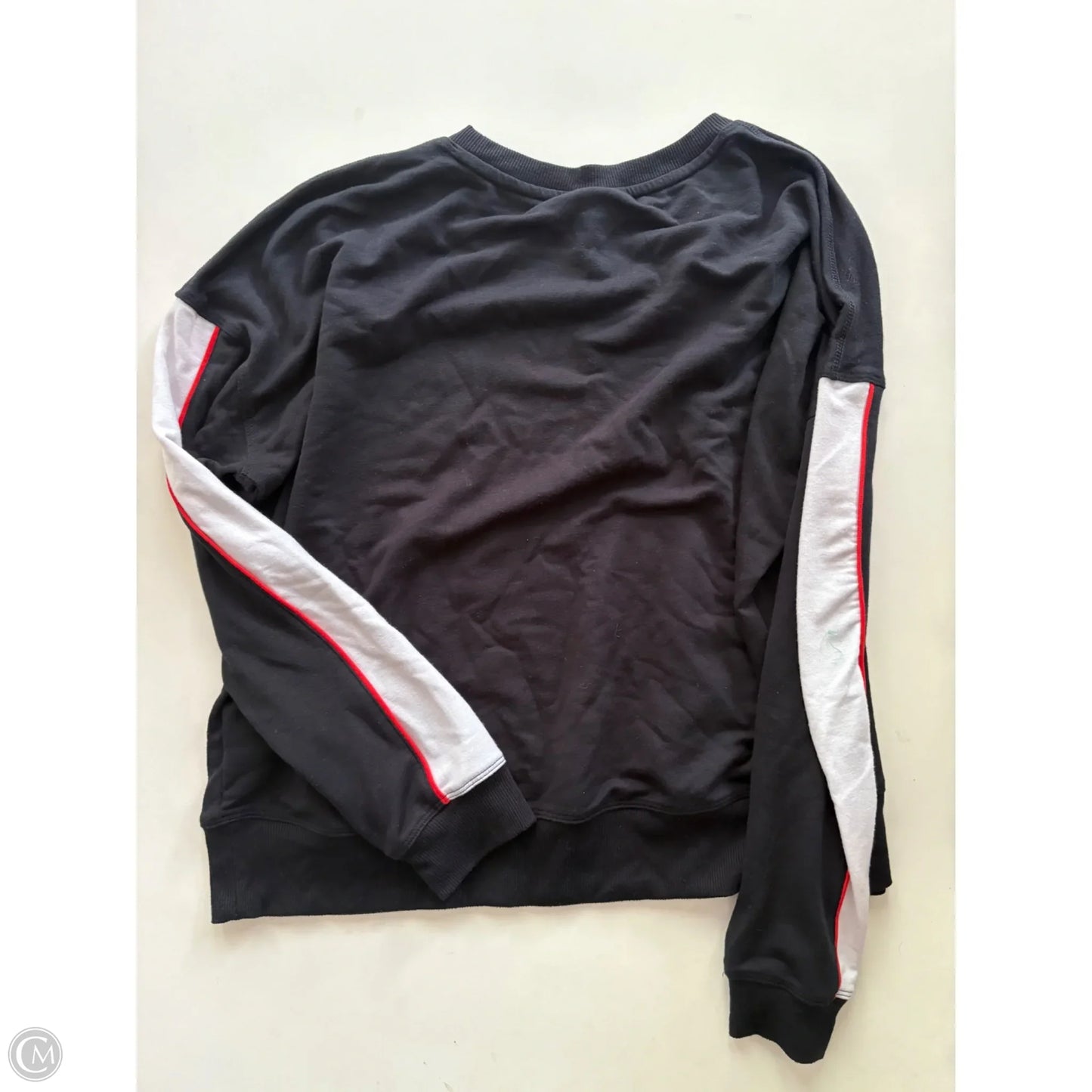 Sweatshirt Crewneck By Dkny In Black, Size: M