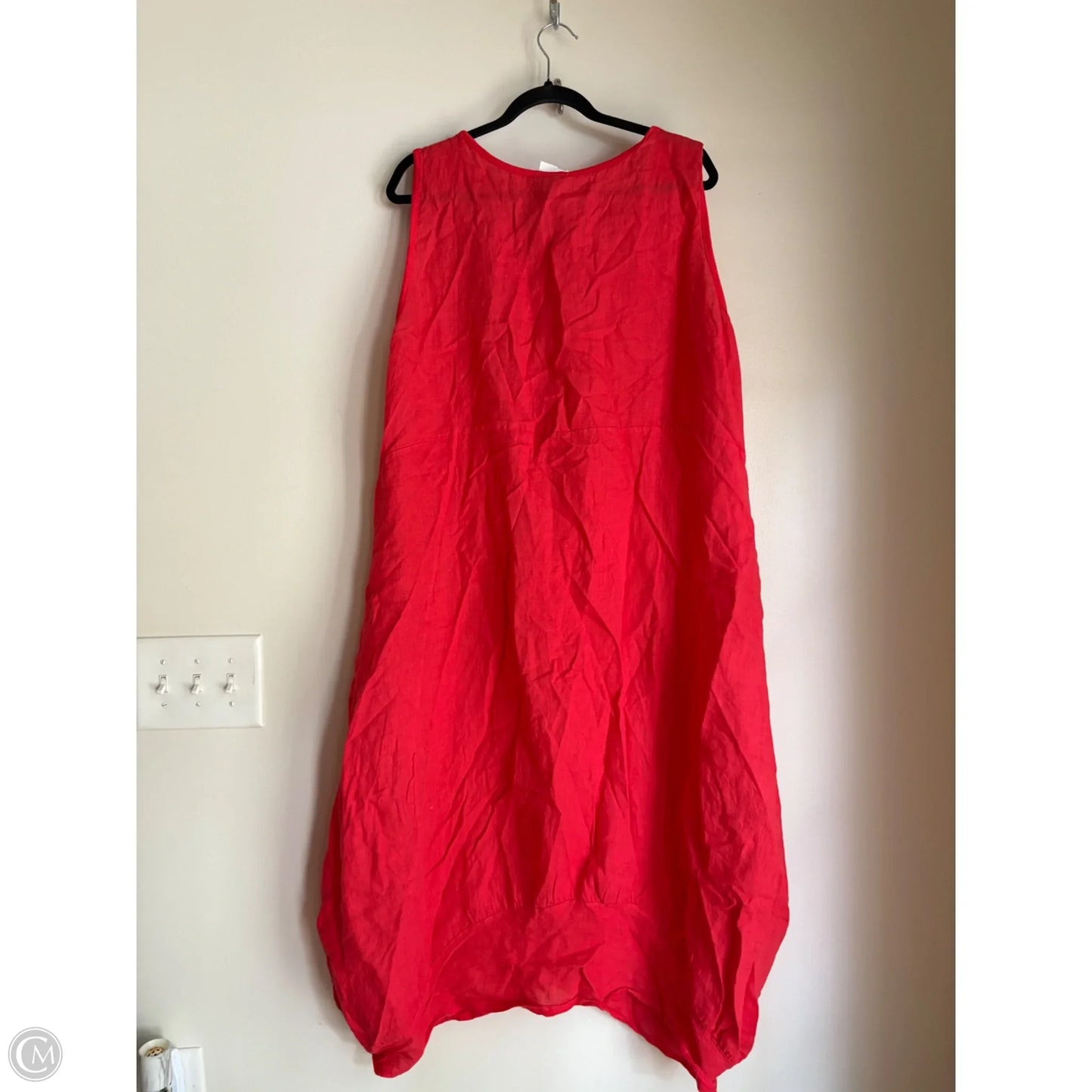 Dress Casual Midi By RoseMarie In Red, Size: 2x