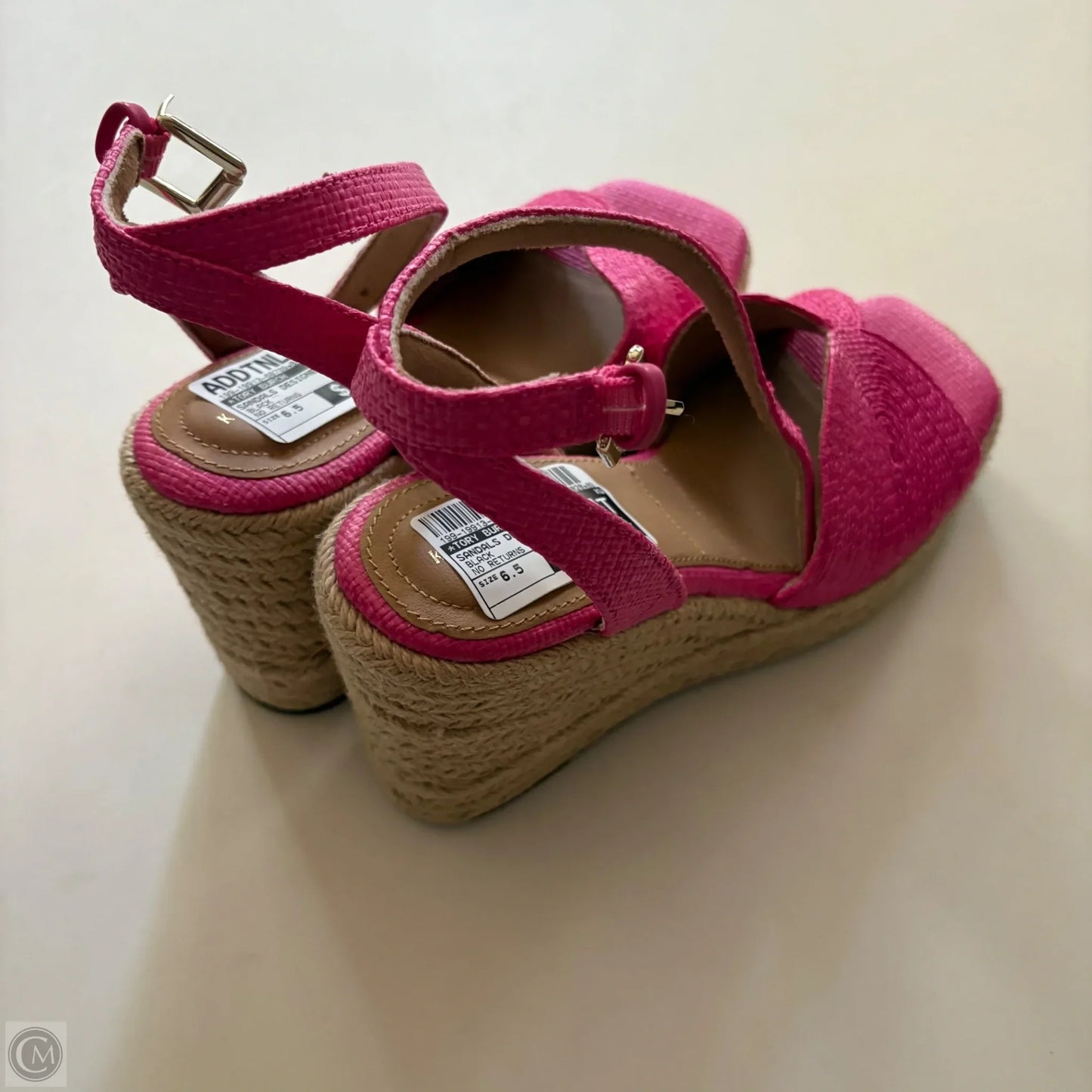 Sandals Heels Platform By Kelly And Katie In Pink, Size: 6.5