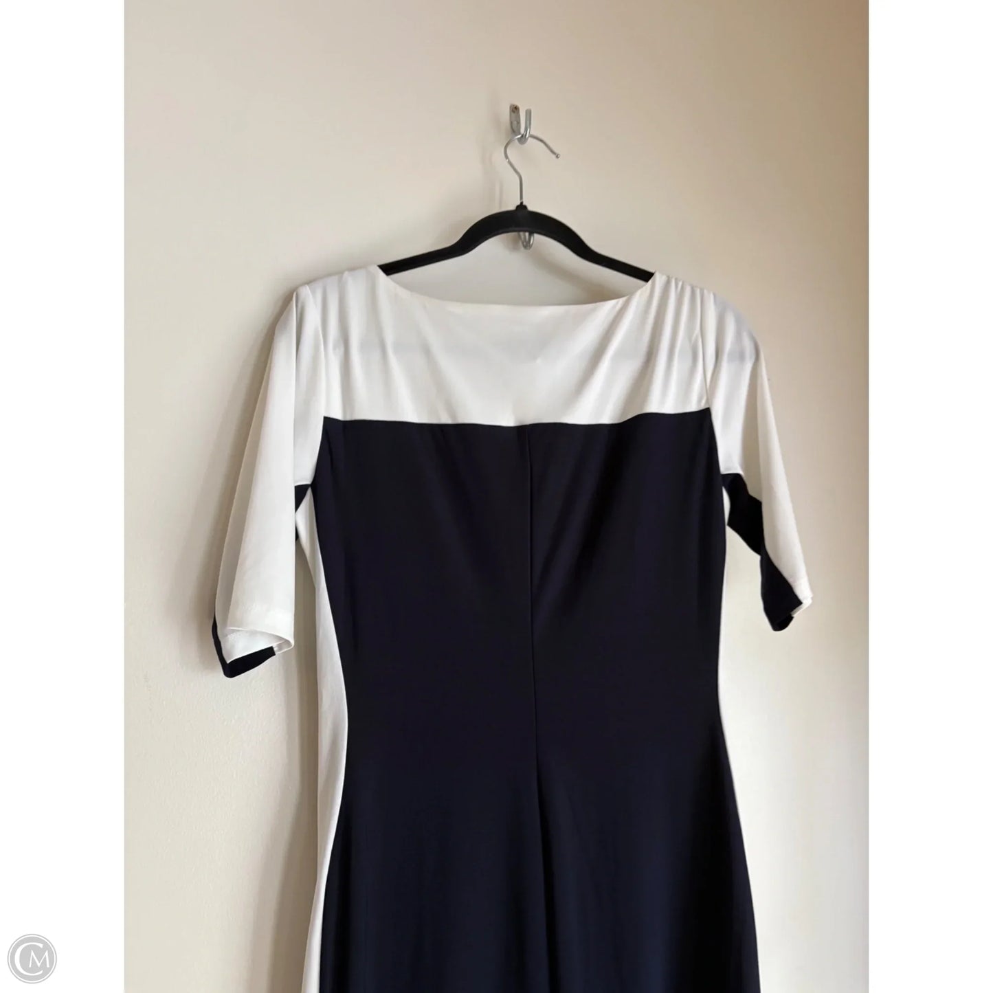 Dress Work By Anne Klein In Navy, Size: M