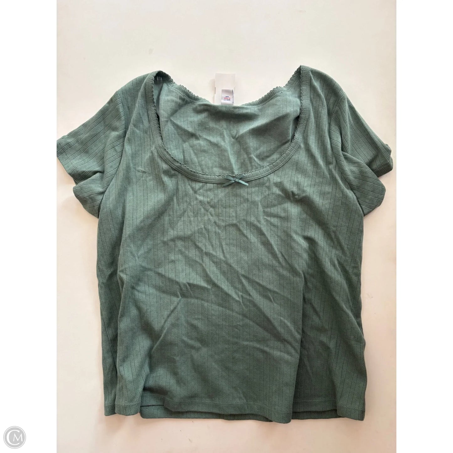 Top Short Sleeve By Old Navy In Green, Size: 2x