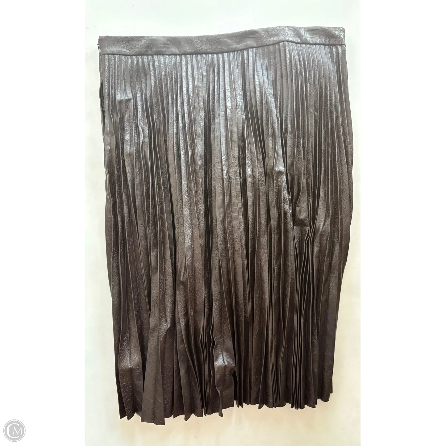 Skirt Maxi By Halogen In Brown, Size: 22