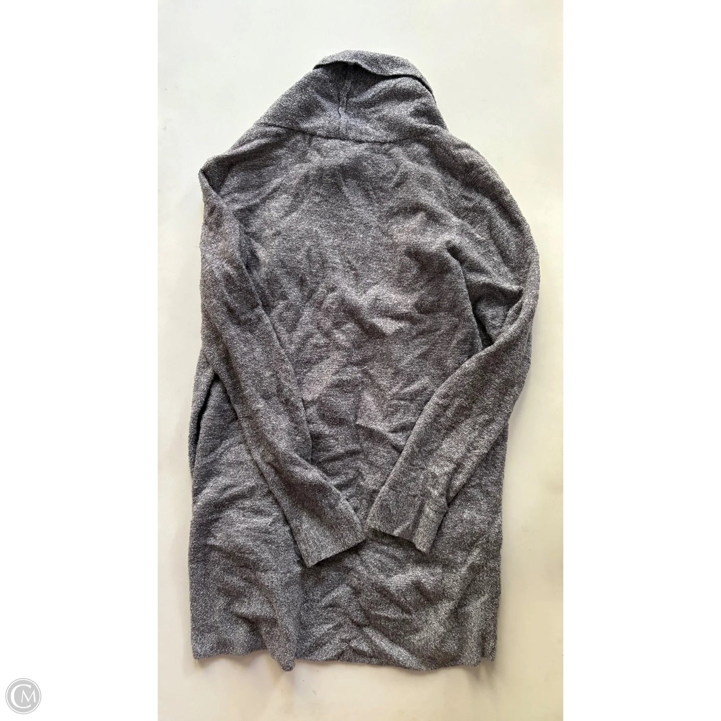 Sweater Cardigan By Barefoot Dreams In Grey, Size: M