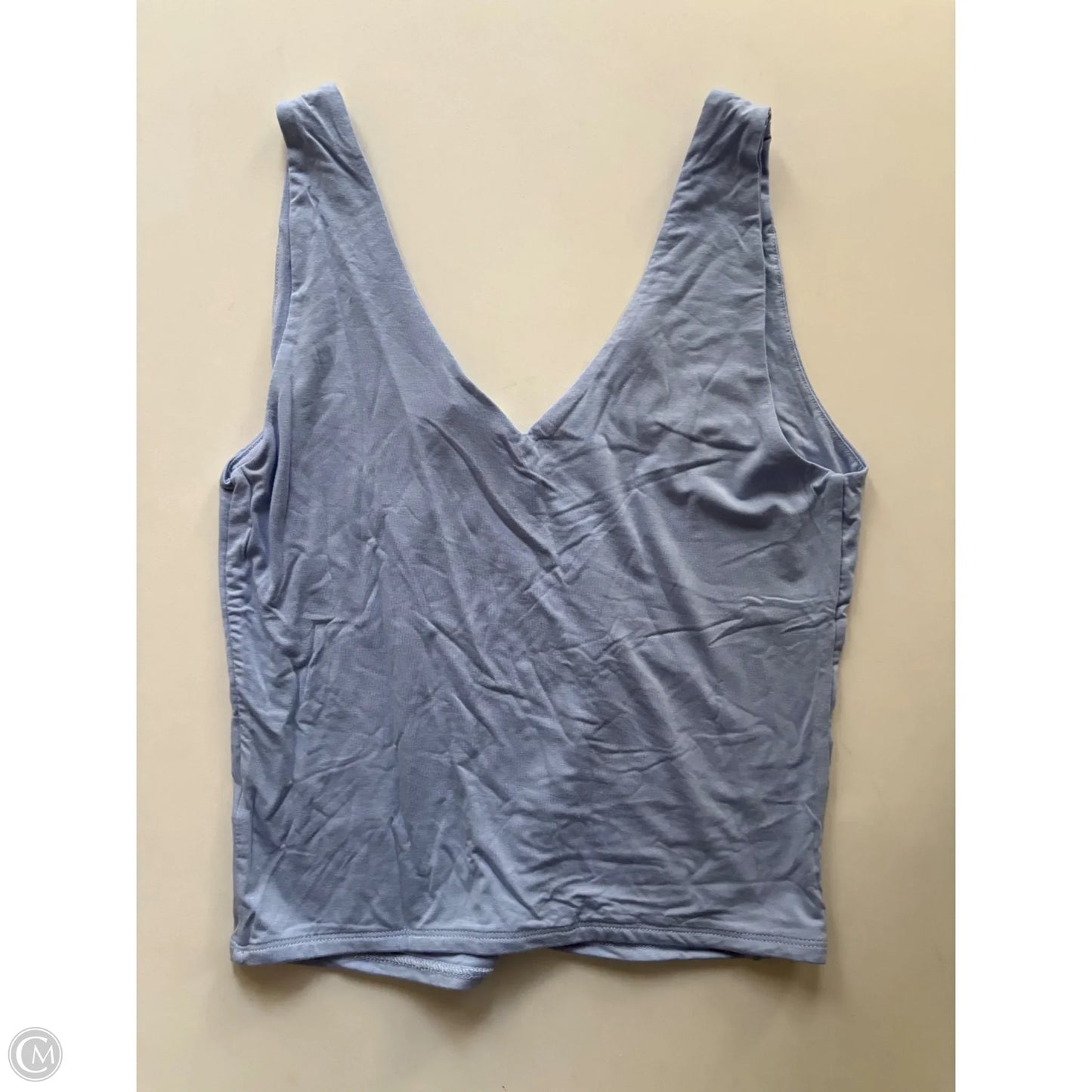 Athletic Tank Top By Be Cool In Blue, Size: L