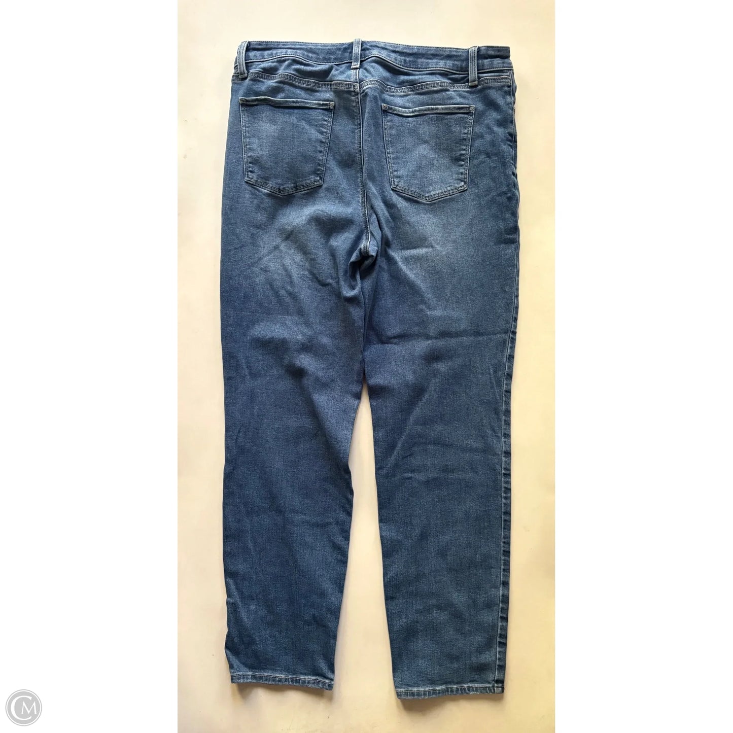 Jeans Straight By Talbots In Blue, Size: 12