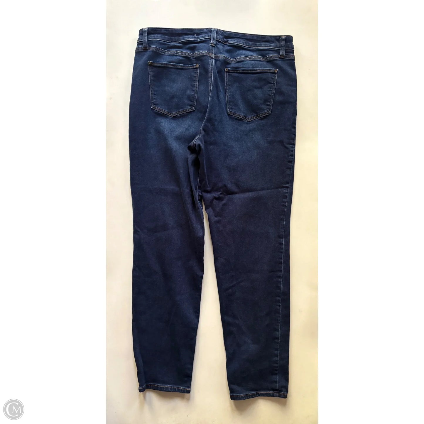 Jeans Straight By Talbots In Blue, Size: 14