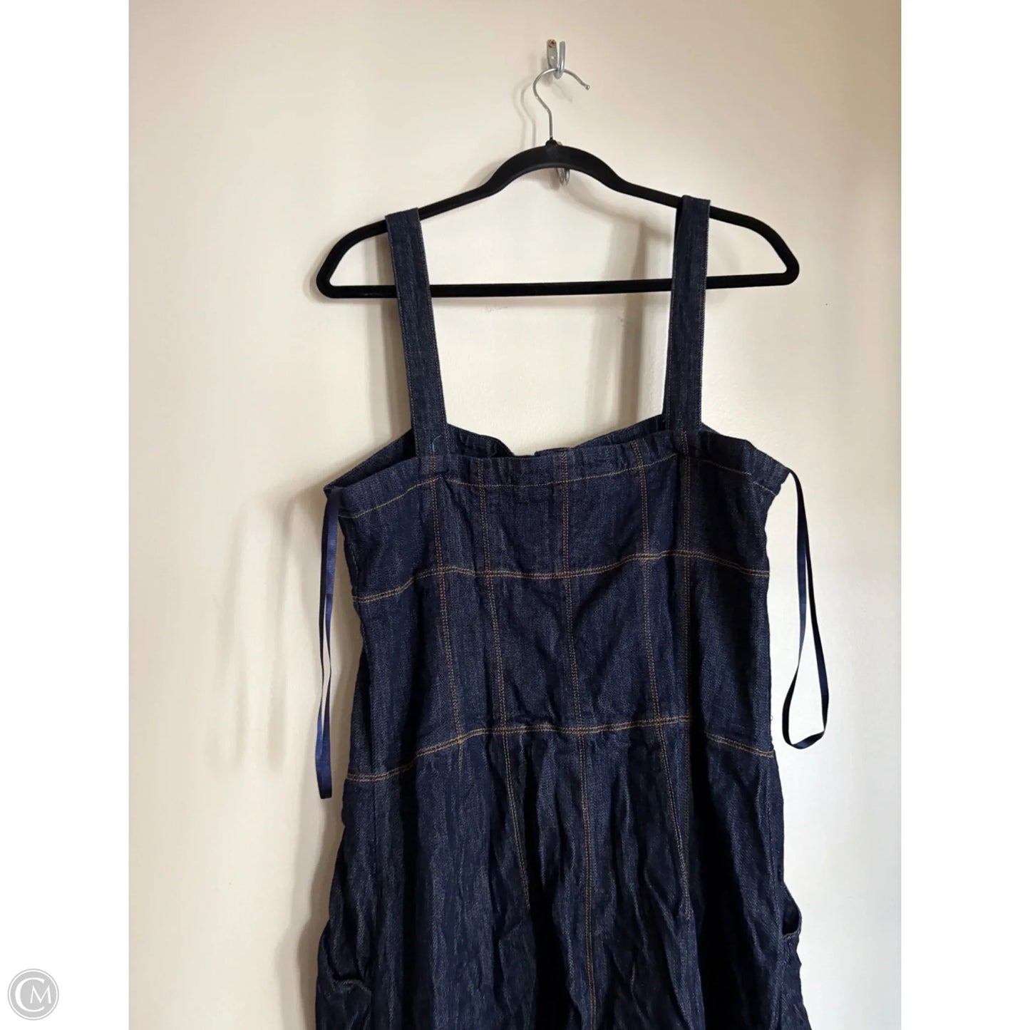Dress Casual Maxi By Maeve In Blue, Size: Xl