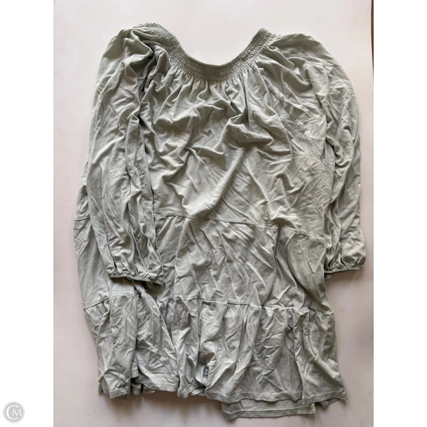 Top Long Sleeve By Wonderly In Green, Size: 2x