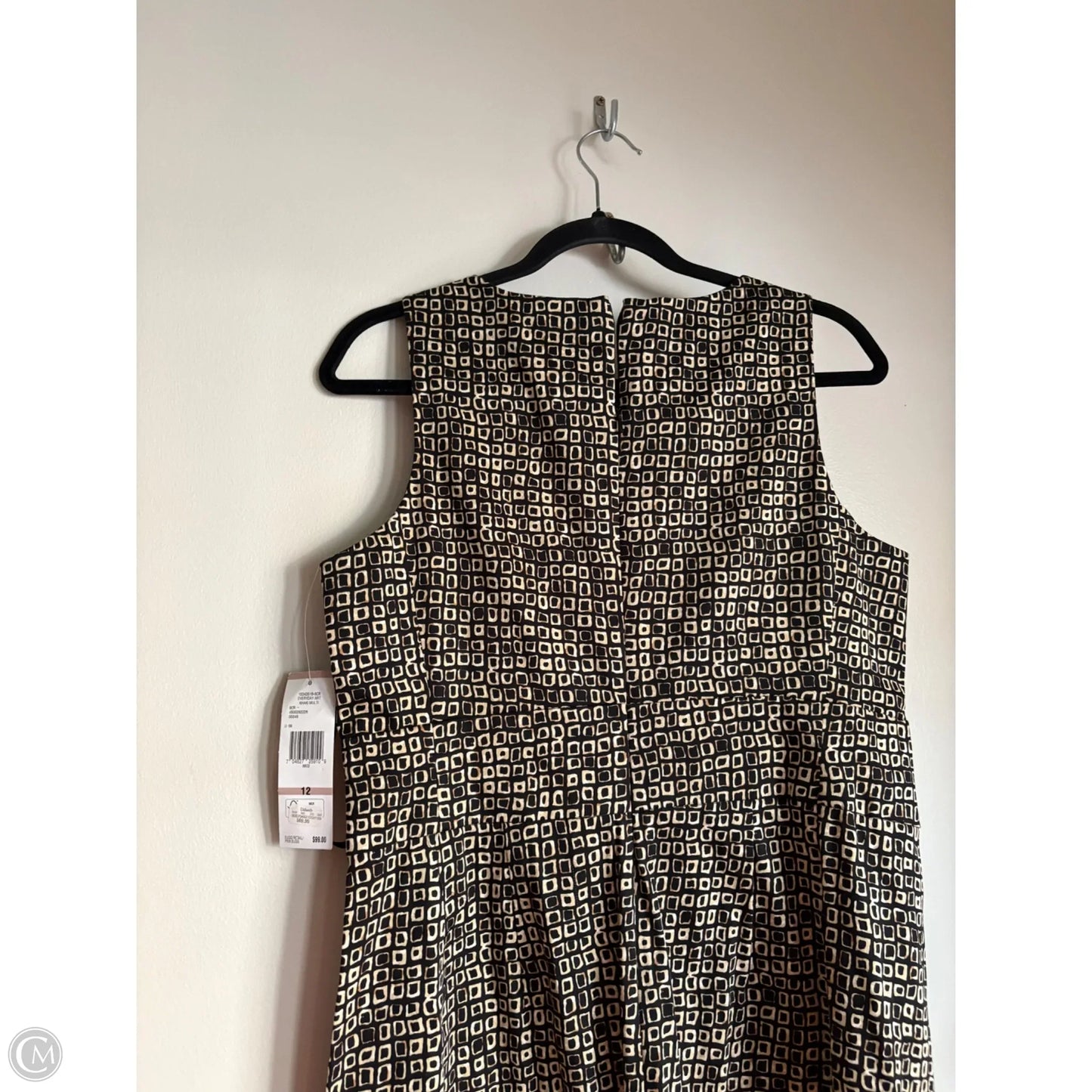 Dress Work By Evan-picone In Black & Brown, Size: L