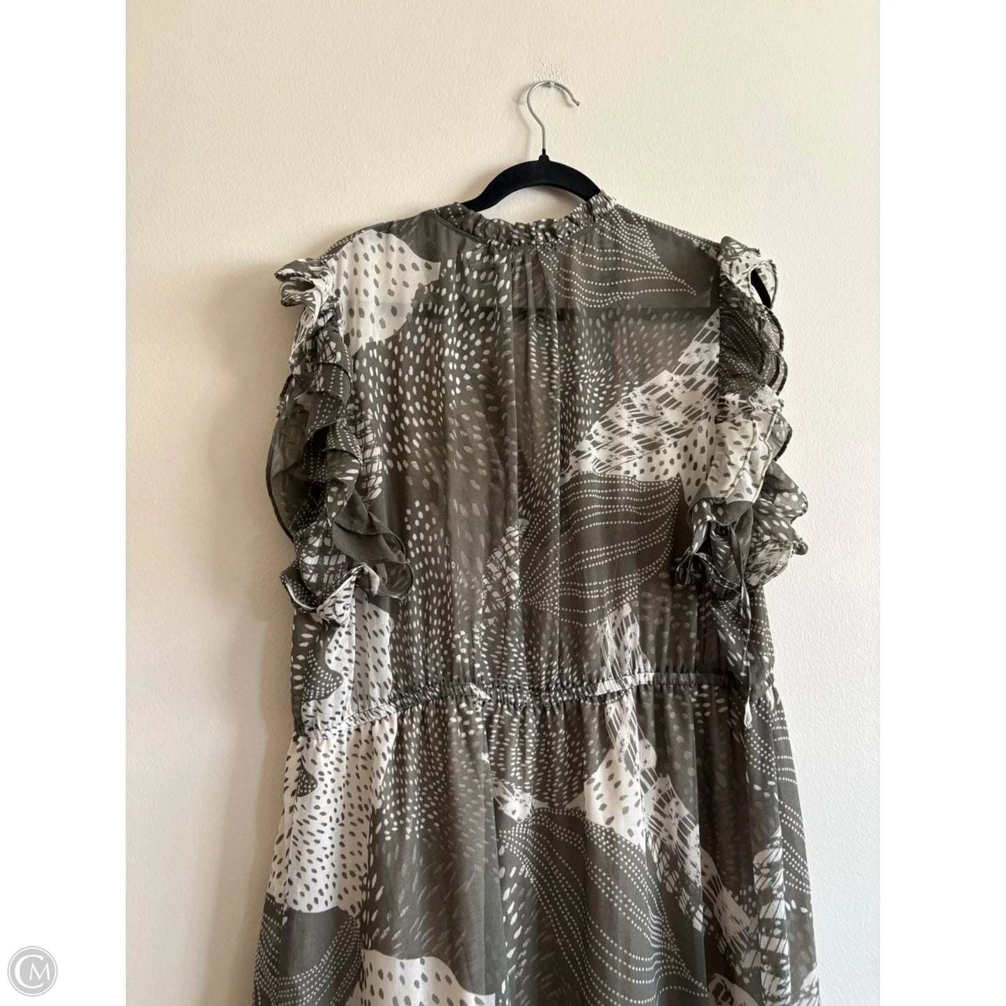 Dress Casual Midi By Philosophy In Green, Size: 2x