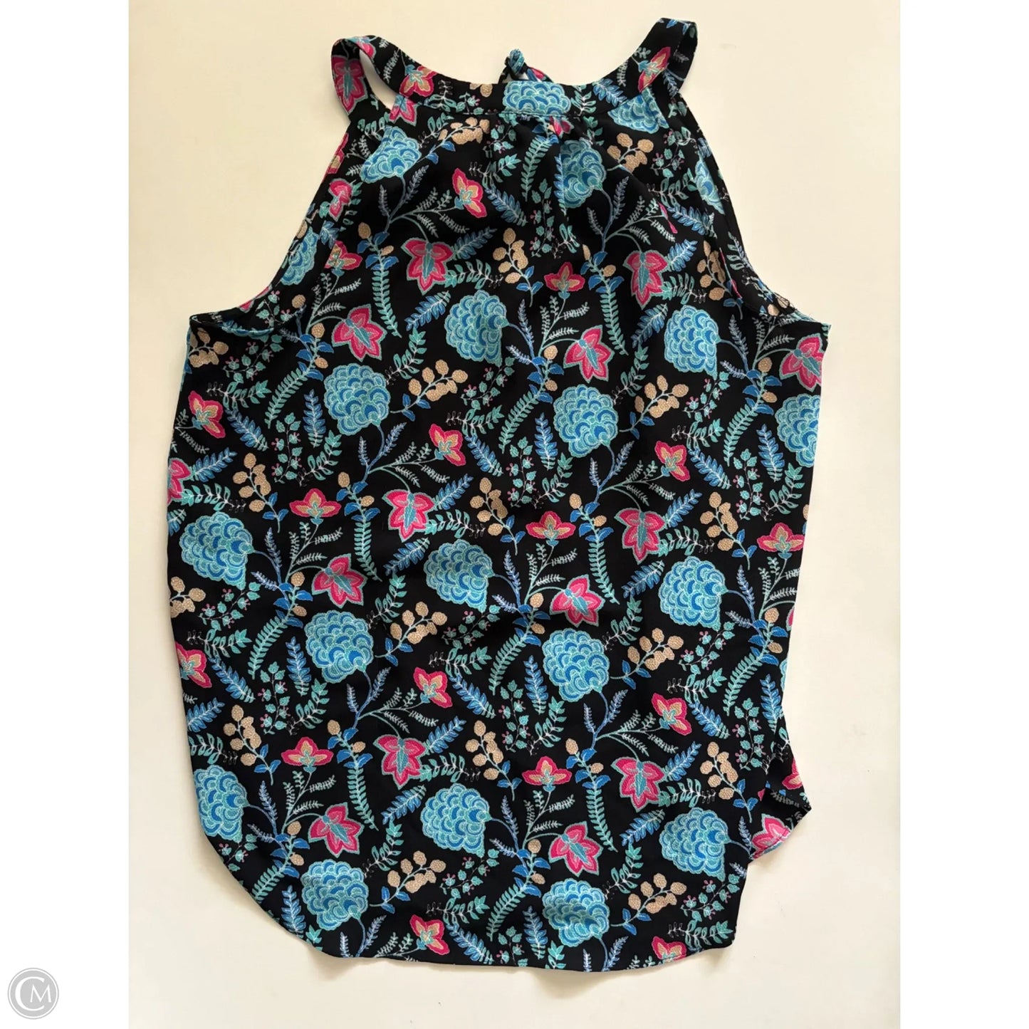 Blouse Sleeveless By Rose And Olive In Floral Print, Size: M